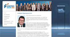 Desktop Screenshot of exportpreis-bayern.de